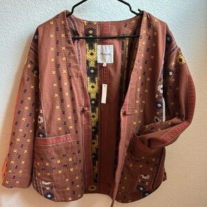 Madewell Shirttail Wrap Jacket
